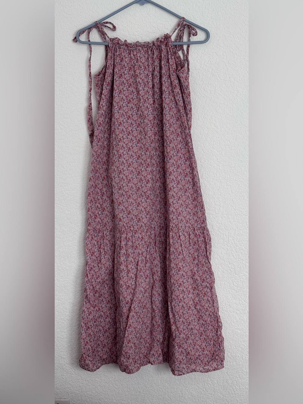 Nation LTD sequoia Pink Floral Tiered Midi Dress - Picture 6 of 10